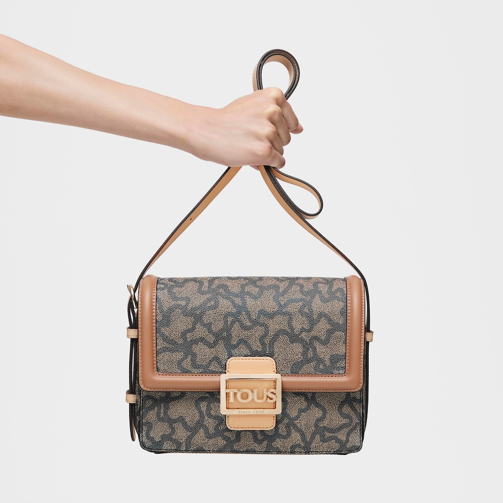 Medium Multi Black Kaos Icon Shoulder Bag