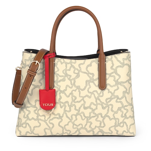 Bolso City Kaos Icon Multi Beige - Rojo image number 0