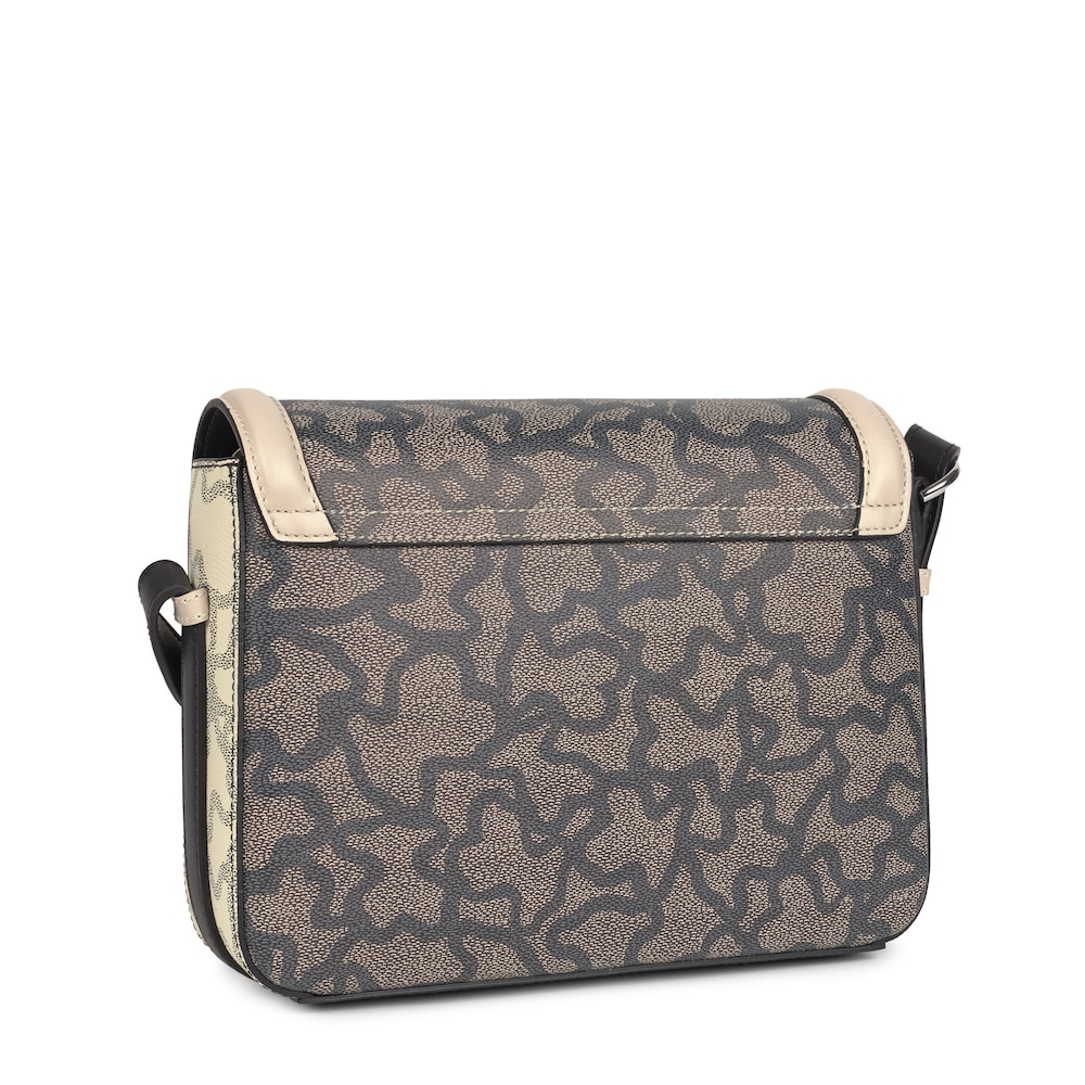 Medium black and white Kaos Icon Crossbody bag Medium black and white Kaos Icon Crossbody bag