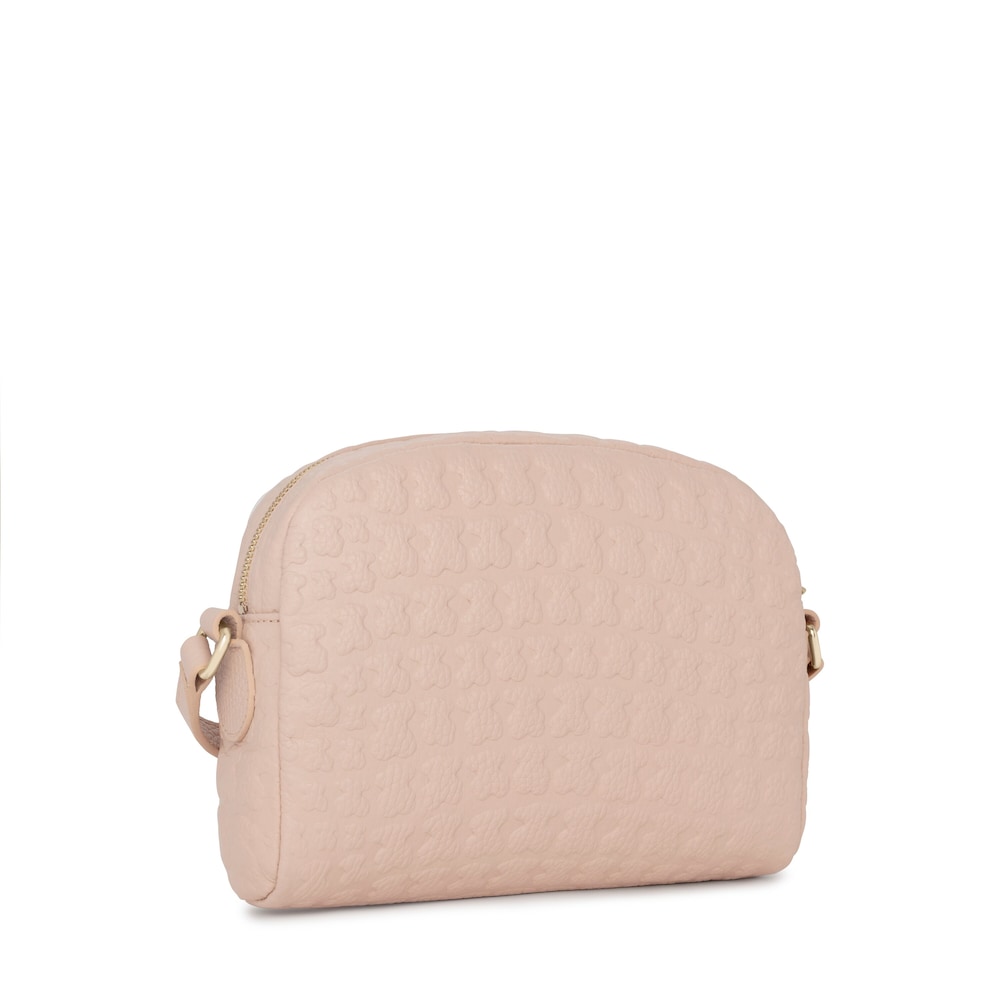 Bandolera de piel rosa Sherton