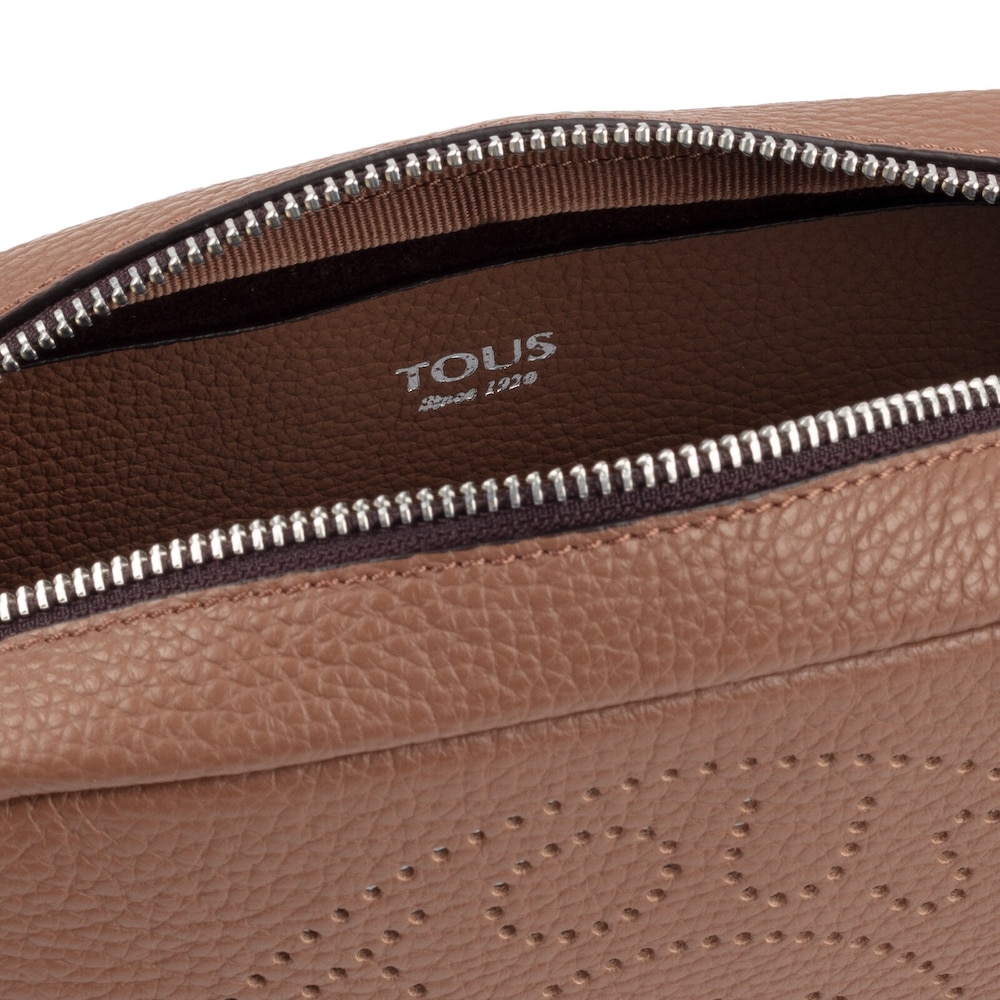 Small brown Leather Leissa Crossbody bag image number 2