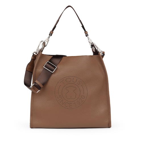 Large brown Leather Leissa Shoulder bag image number 0