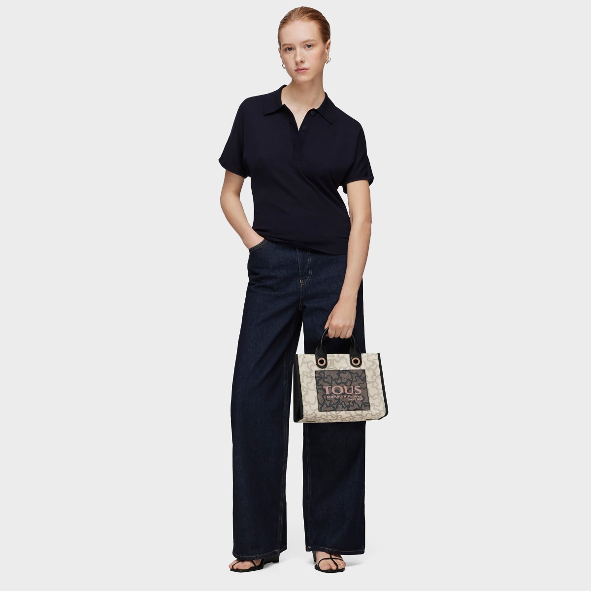 Medium multi-beige Amaya Kaos Icon Shopping bag