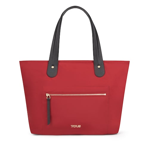 Large red Shelby Tote bag image number 0