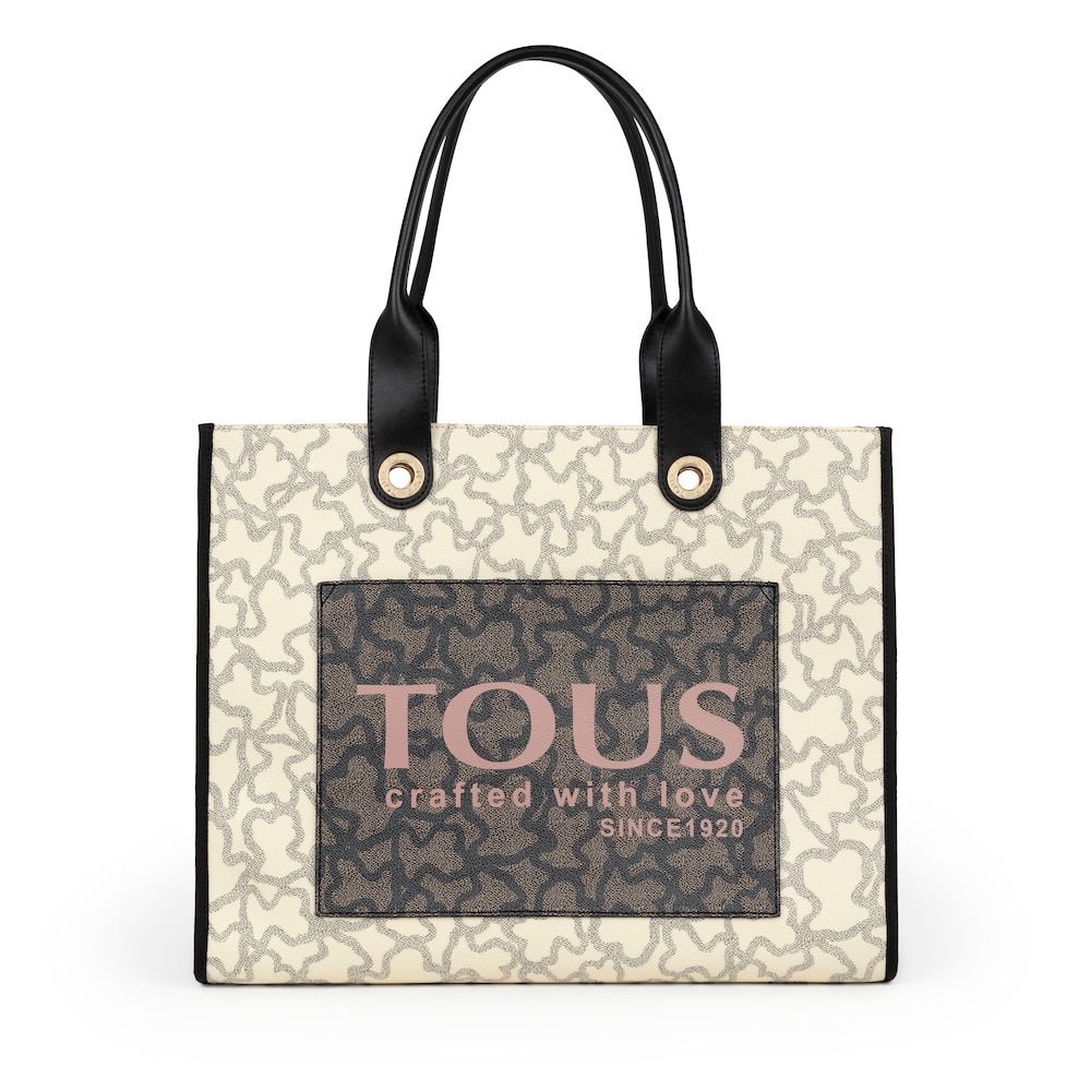 Shopping grande Amaya Kaos Icon multi beige