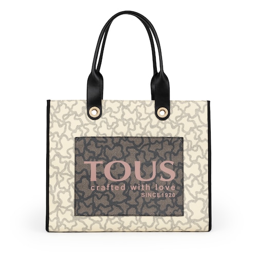 Shopping grande Amaya Kaos Icon multi beige