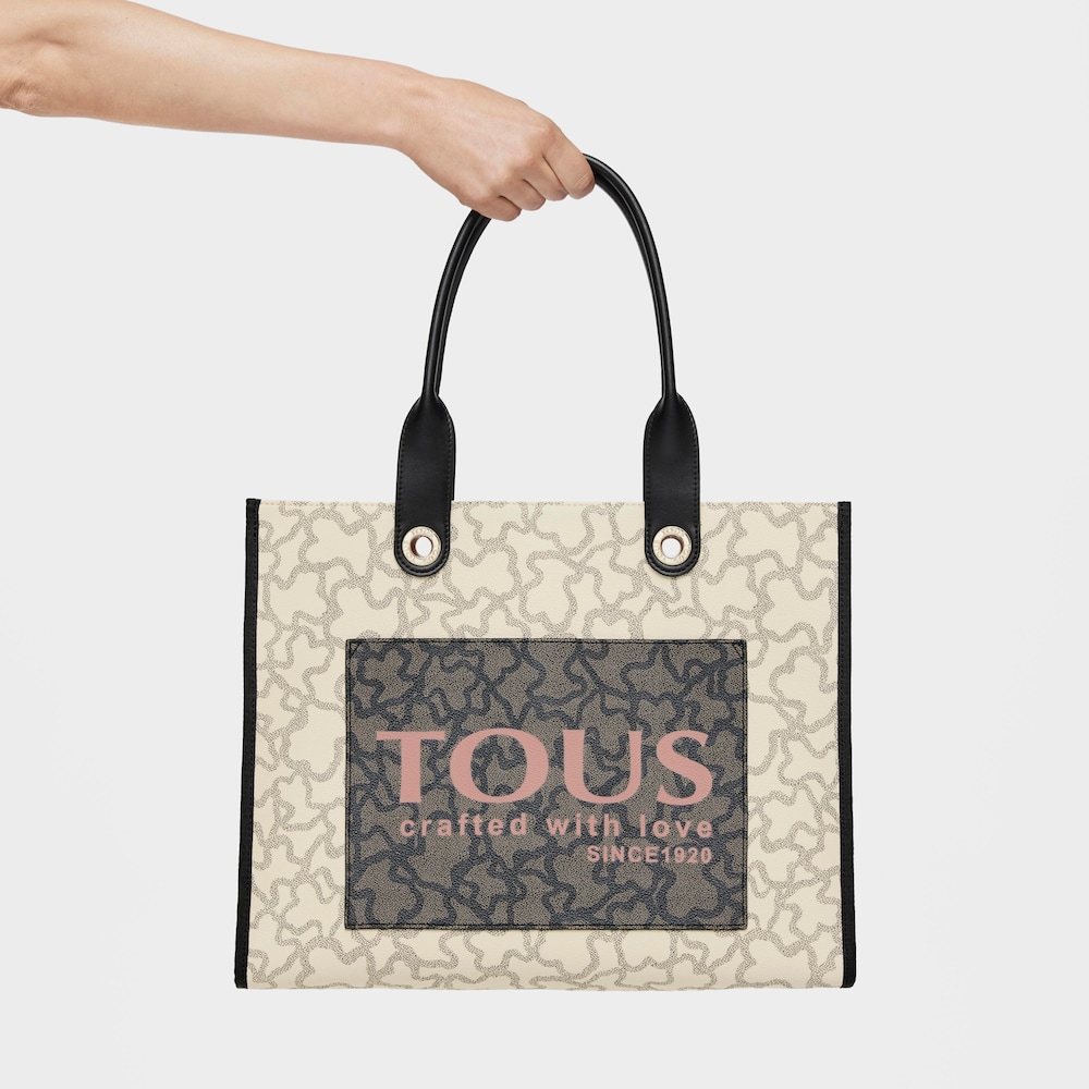 Shopping grande Amaya Kaos Icon multi beige