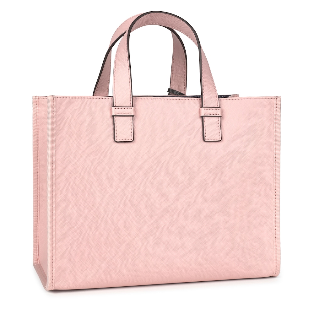Shopping mediano Amaya Dulzena rosa con oso image number 1
