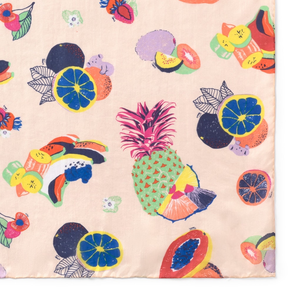 Foulard TOUS Frutas Multicolor