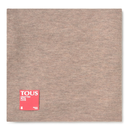 Poncho Cadie in beige