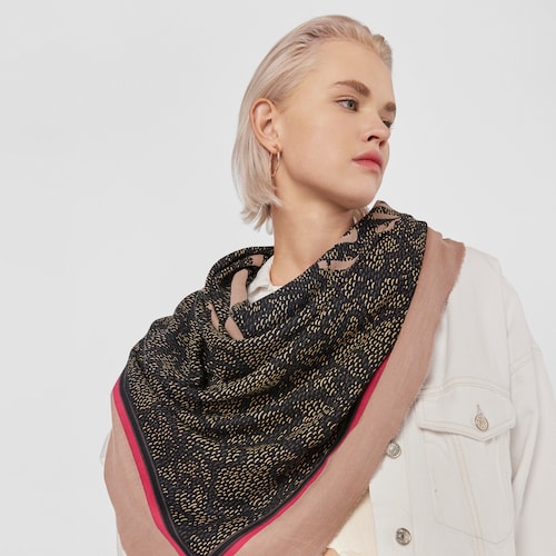 Pa&ntilde;uelo Kaos Icon negro y gris