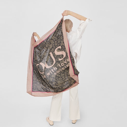 Pa&ntilde;uelo Kaos Icon negro y gris