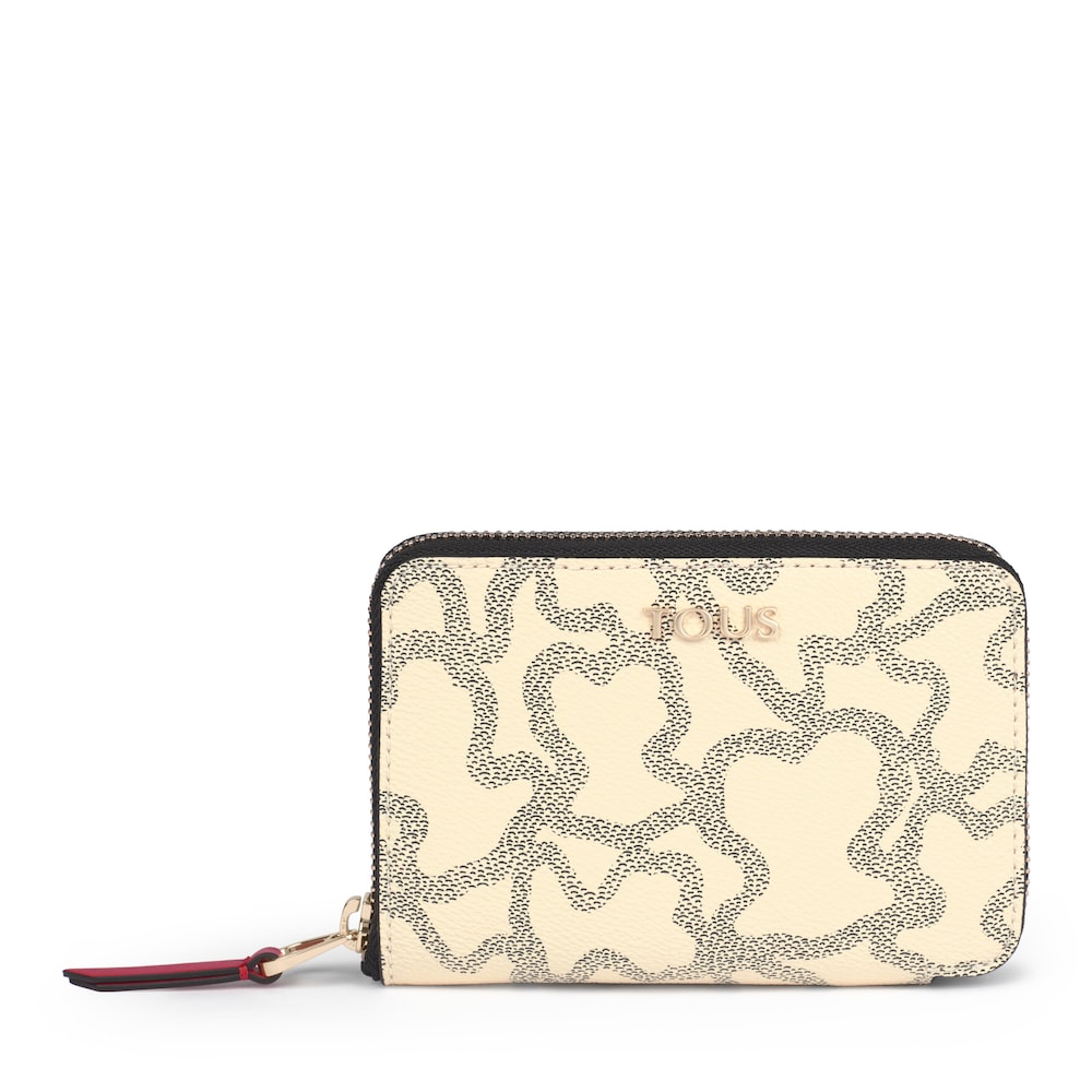 Cartera Kaos Icon Multi Beige - Rojo