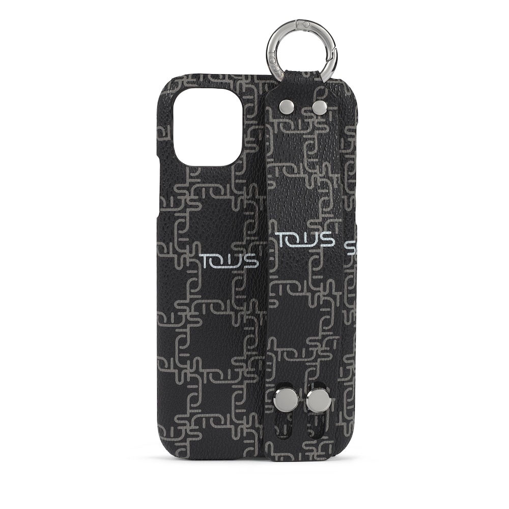 Funda de m&oacute;vil Delray iPhone XI Logogram en color negro