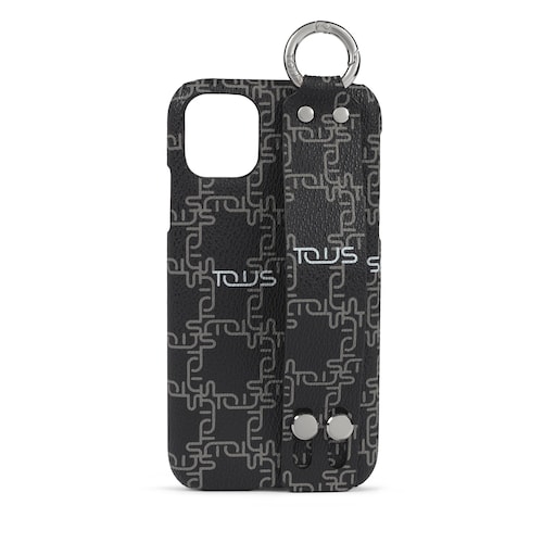 Funda de m&oacute;vil Delray iPhone XI Logogram en color negro