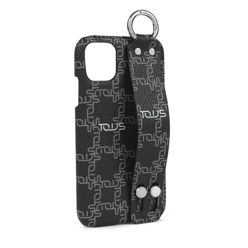 Funda de m&oacute;vil Delray iPhone XI Logogram en color negro