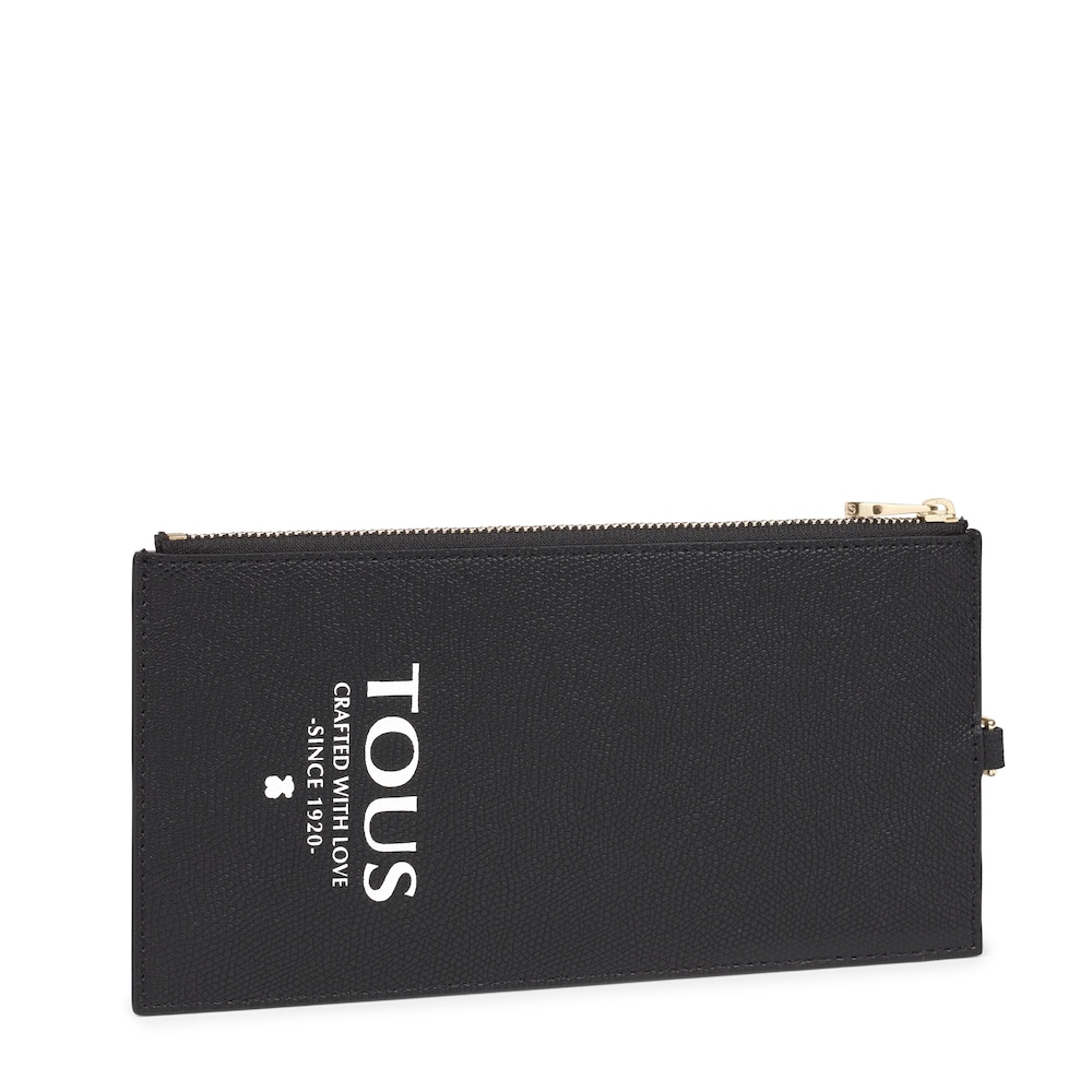 Tarjetero colgante TOUS Essential negro
