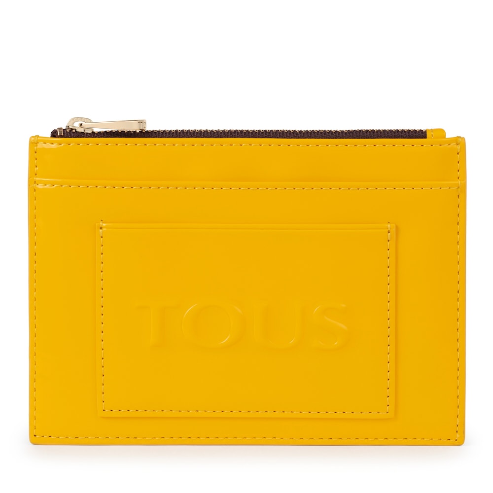 Flat yellow Dorp Toiletry bag
