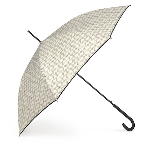 Large beige Logogram umbrella image number 0
