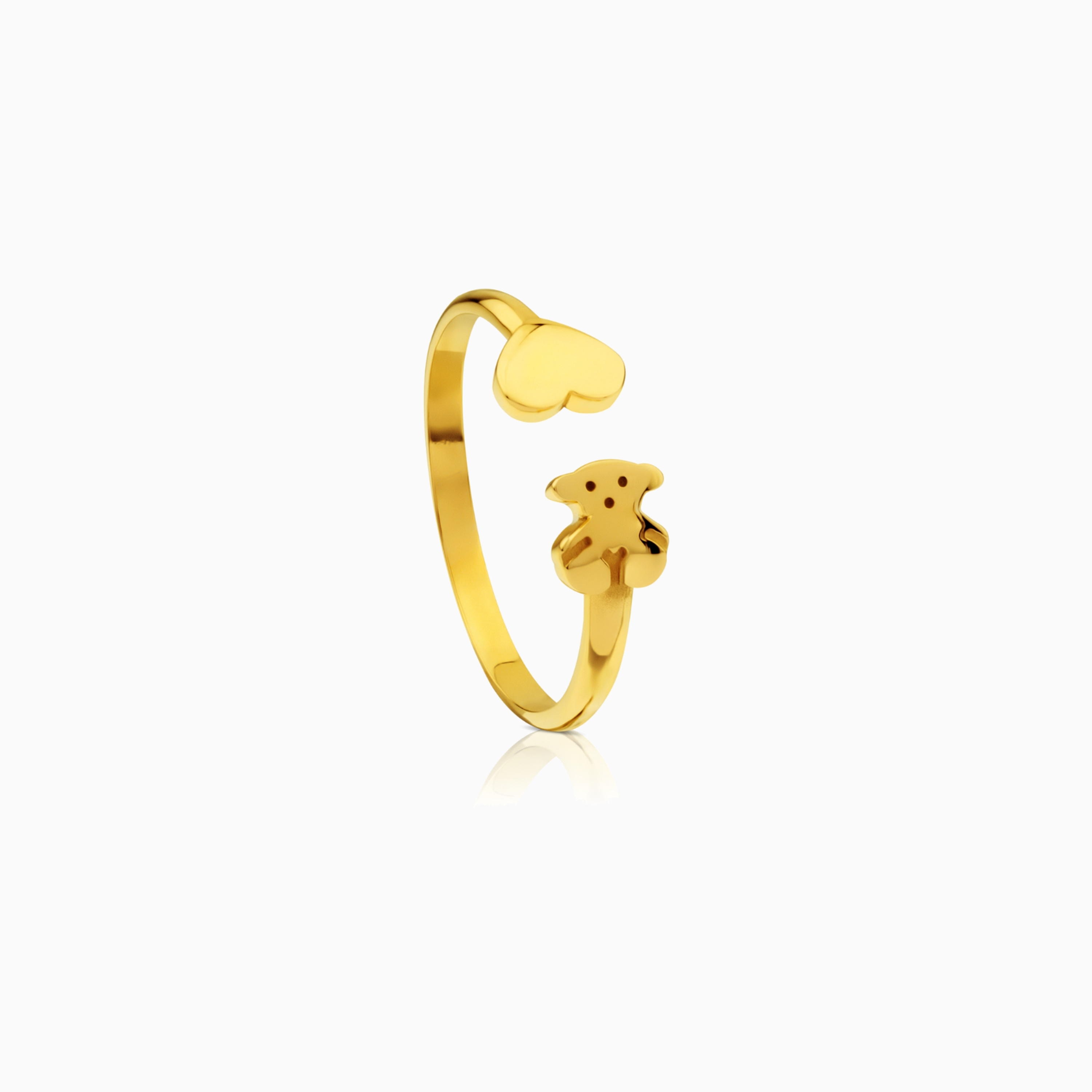 18K solid gold Sweet Dolls XXS Ring | TOUS
