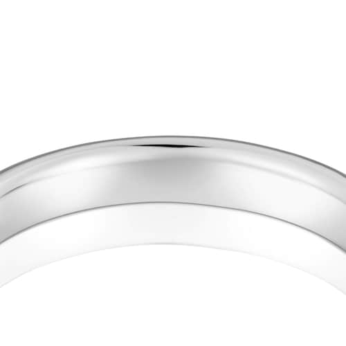 Anillo alianza de boda de oro blanco 3 mm TOUS Alianzas