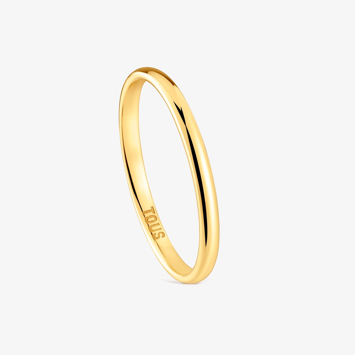 Tous - Anillo Alianza De Boda De Oro Media Caña 2 Mm Tous Alianzas Talla 15