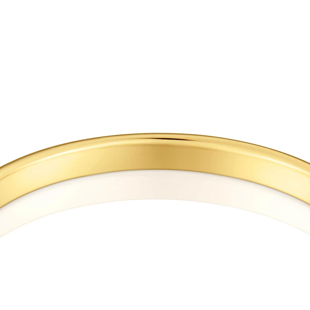 Anillo alianza de boda de oro media ca&ntilde;a 2 mm TOUS Alianzas