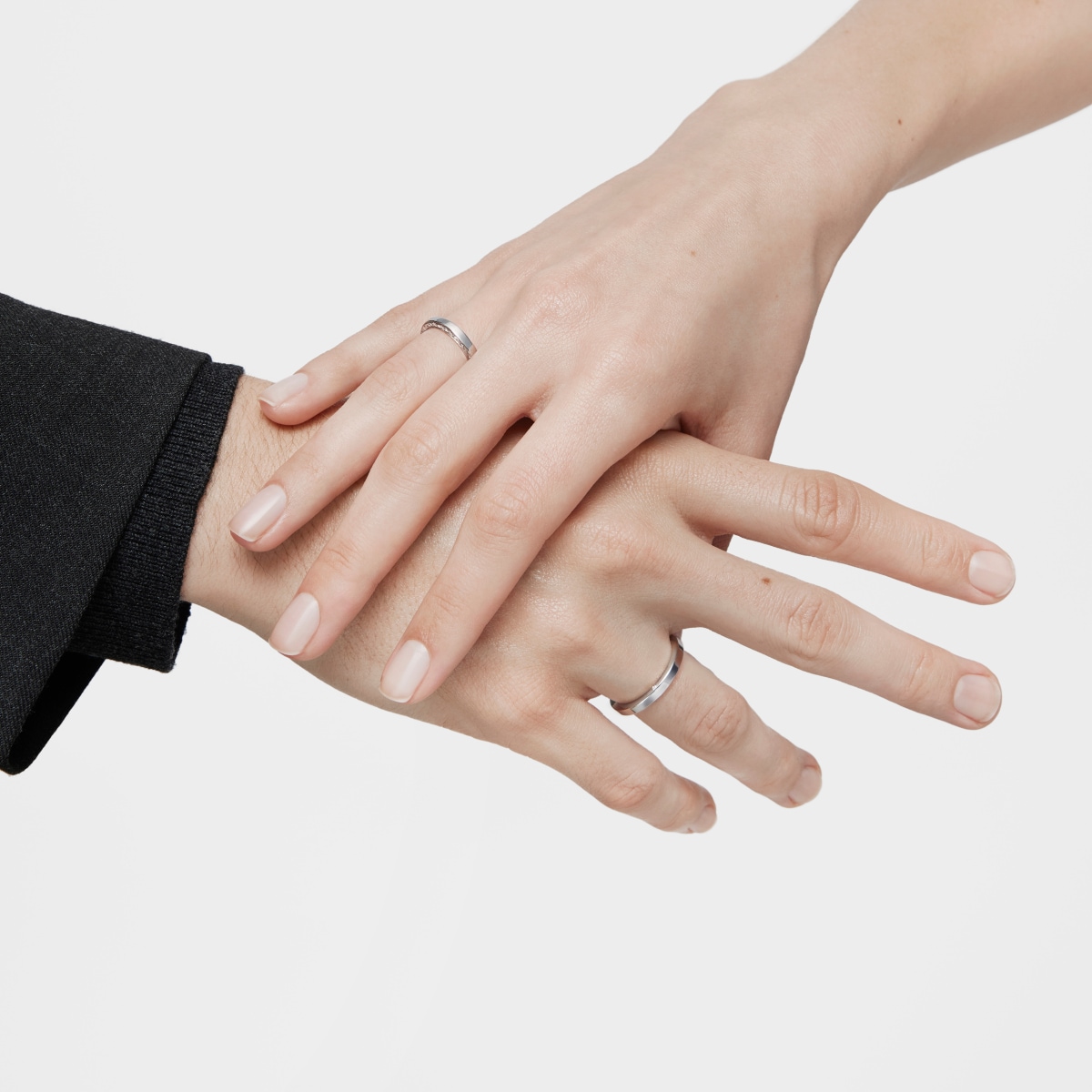 2,5 mm white gold and diamonds wedding band Ring TOUS Alianzas