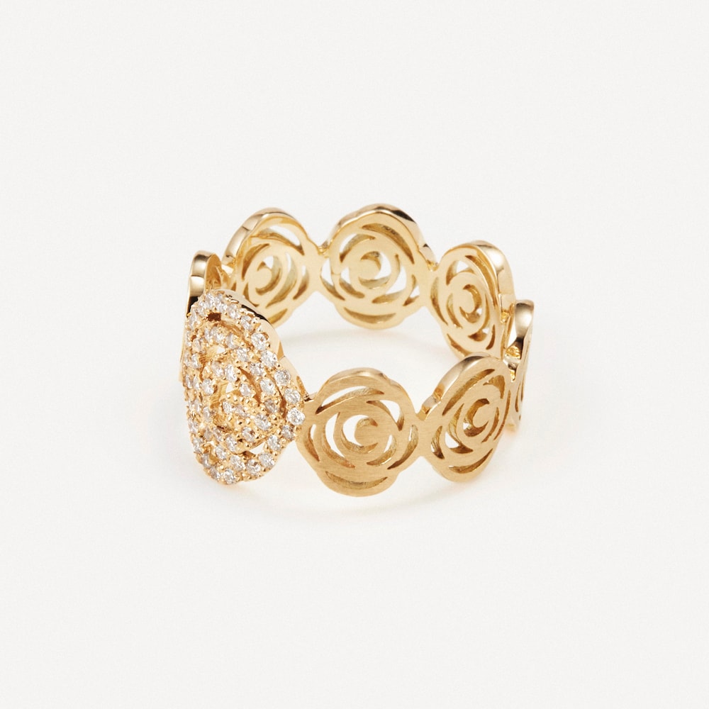Ring in gold with diamonds TOUS ATELIER