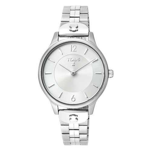 Reloj analógico Len de acero image number 0