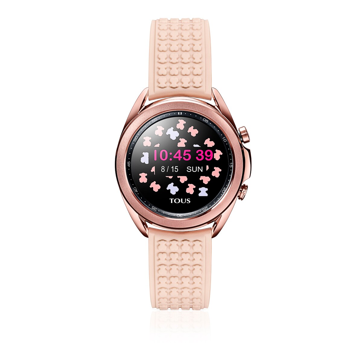 Samsung Galaxy Watch3 X TOUS bronze IP steel watch with nude