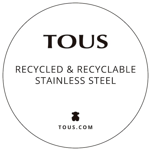 Reloj analógico automático Rond de acero