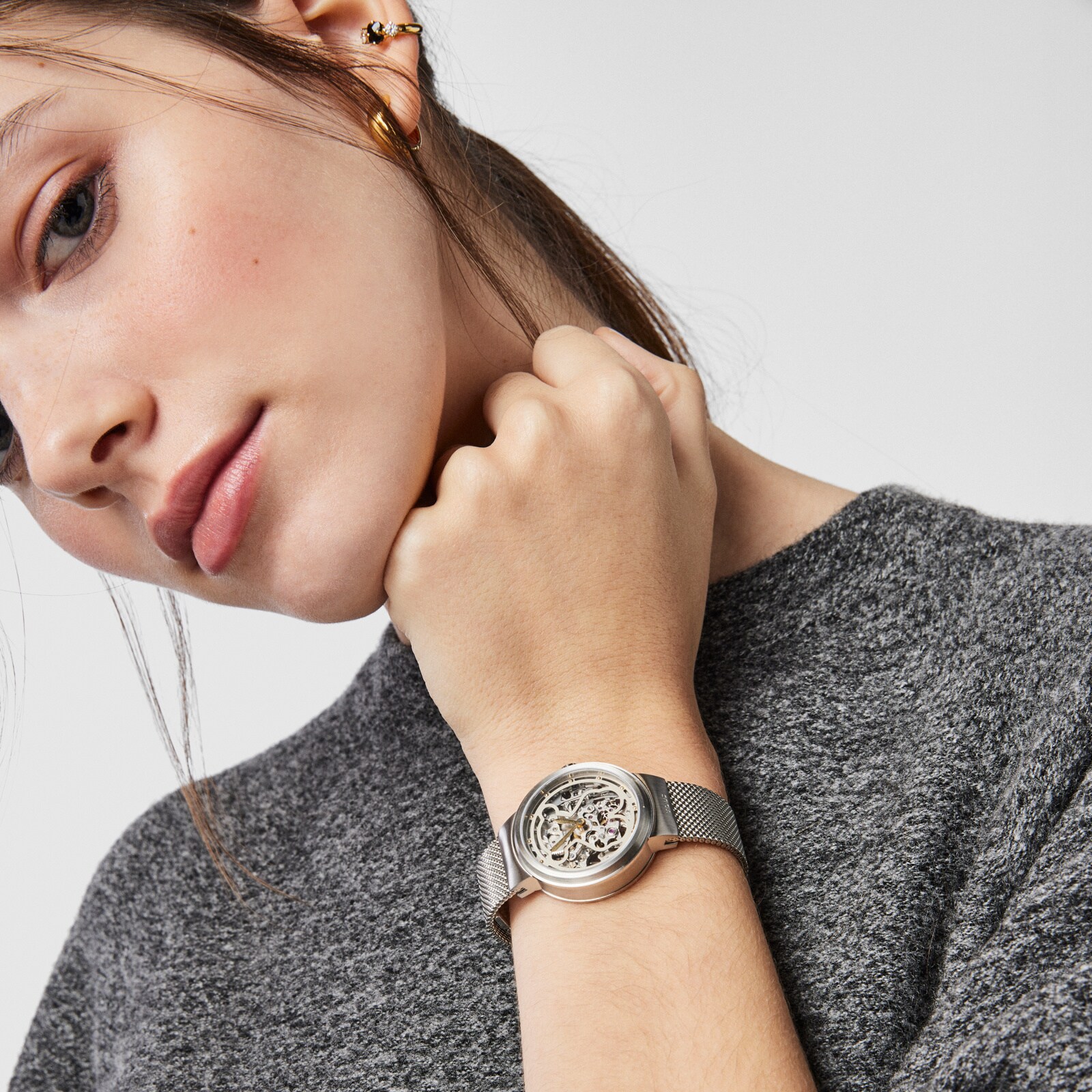 Steel Rond automatic Watch