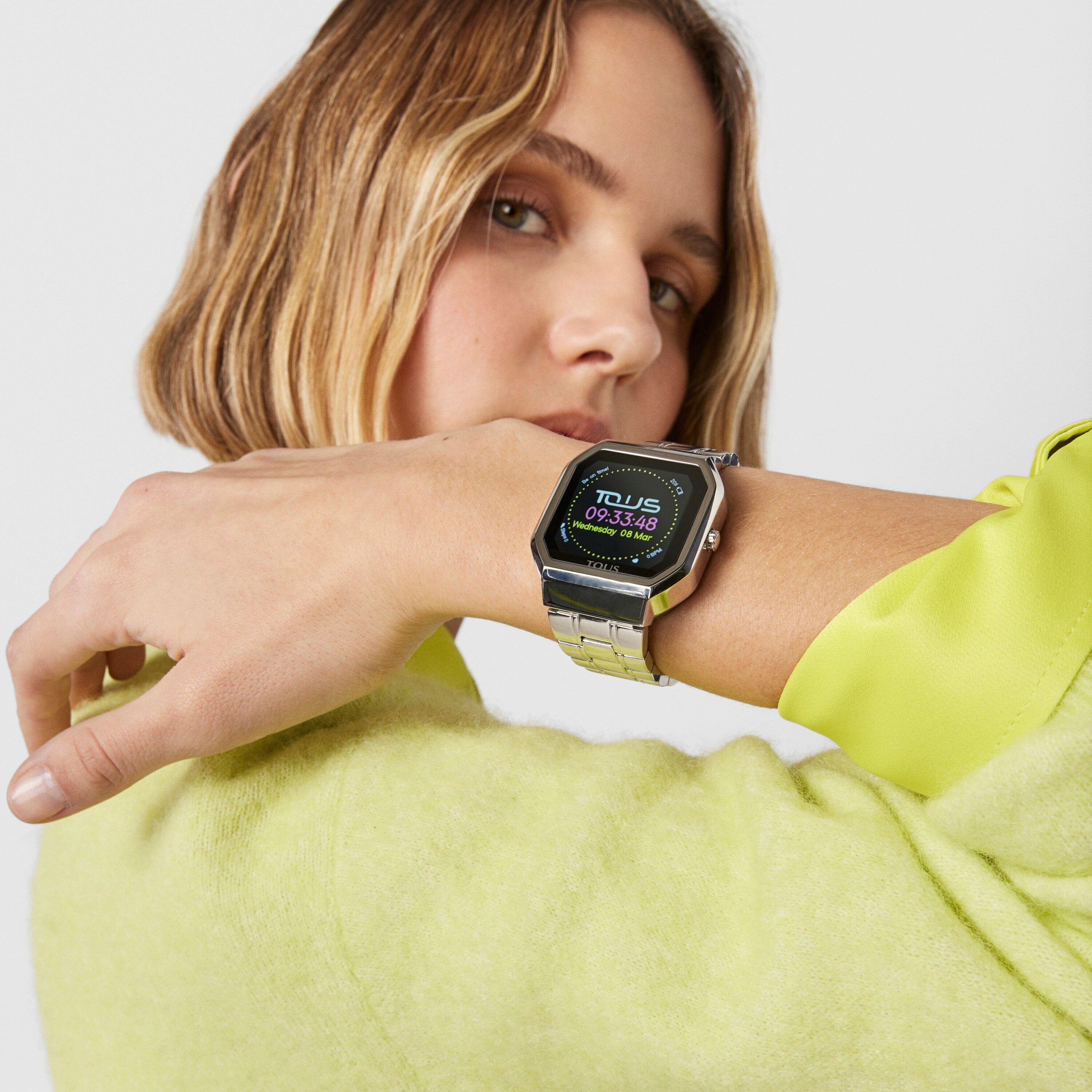 Steel B-Connect Watch