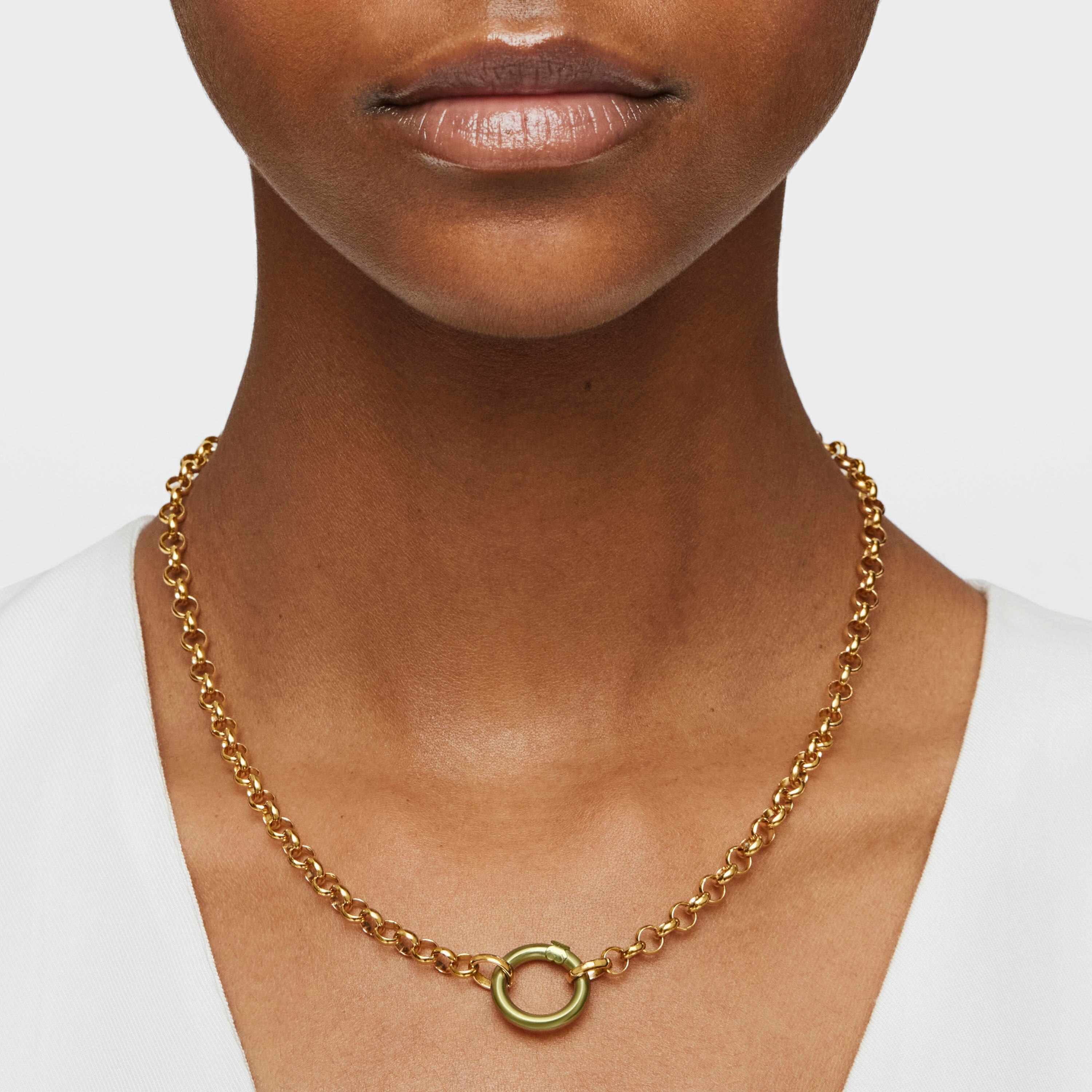 green-colored silver Ring Hold