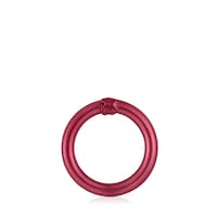 Medium red-colored silver Ring Hold