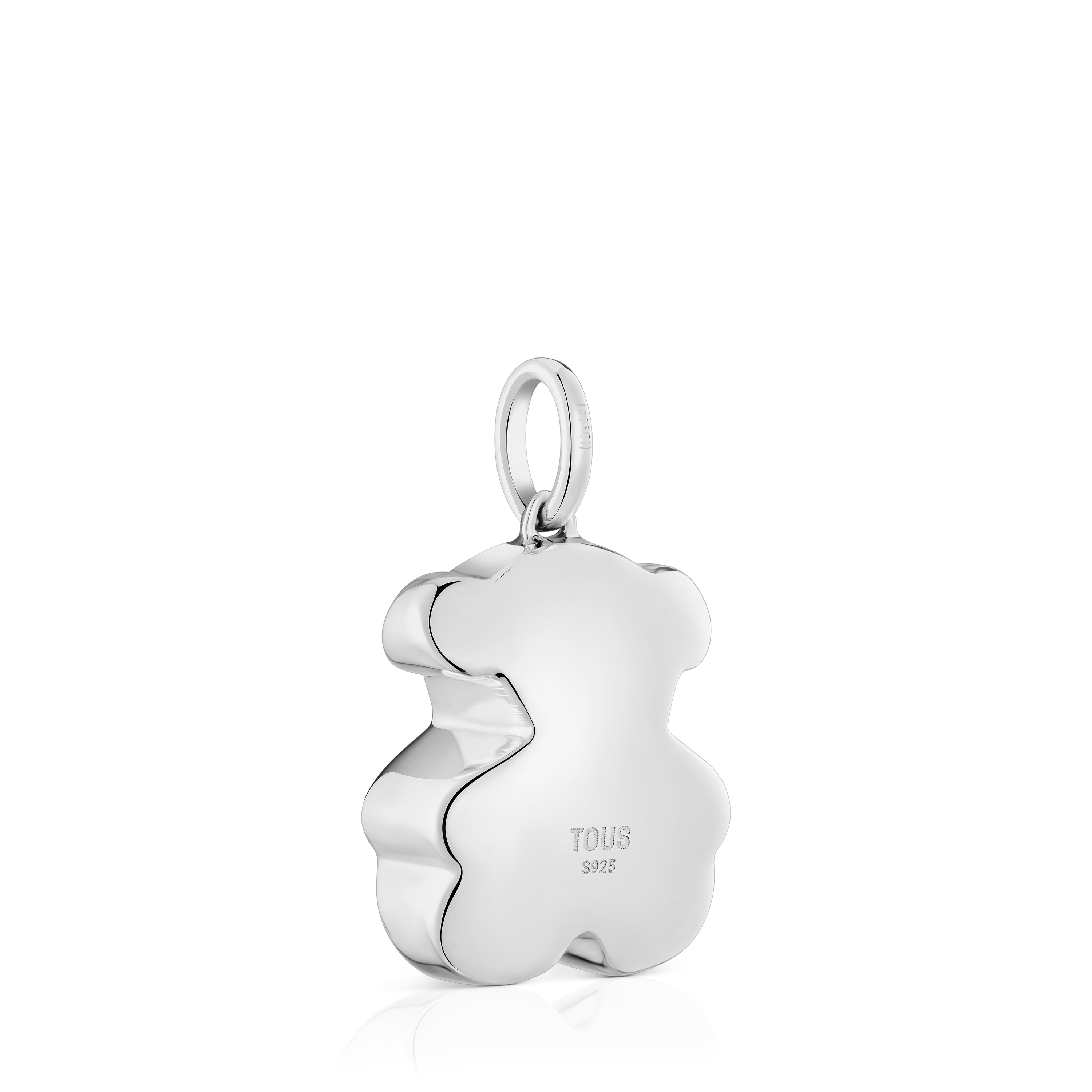 Medium silver bear Pendant Bold Motif