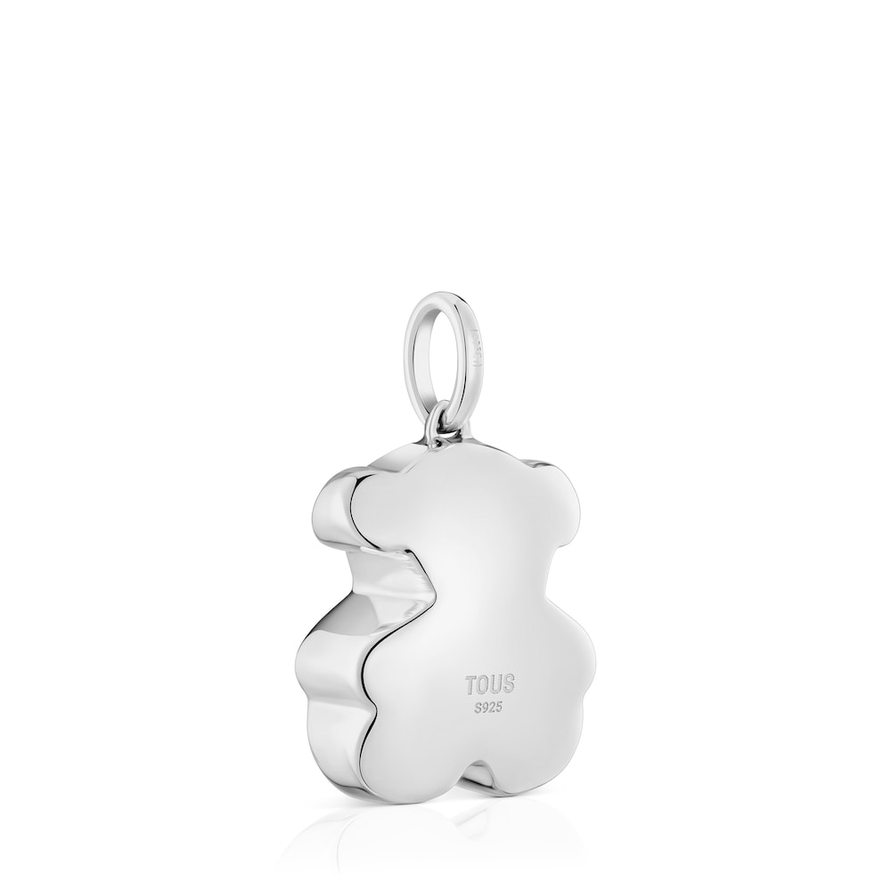 Medium silver bear Pendant Bold Motif image number 2
