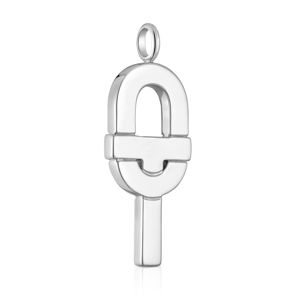 Large silver and blue enamel Pendant TOUS MANIFESTO