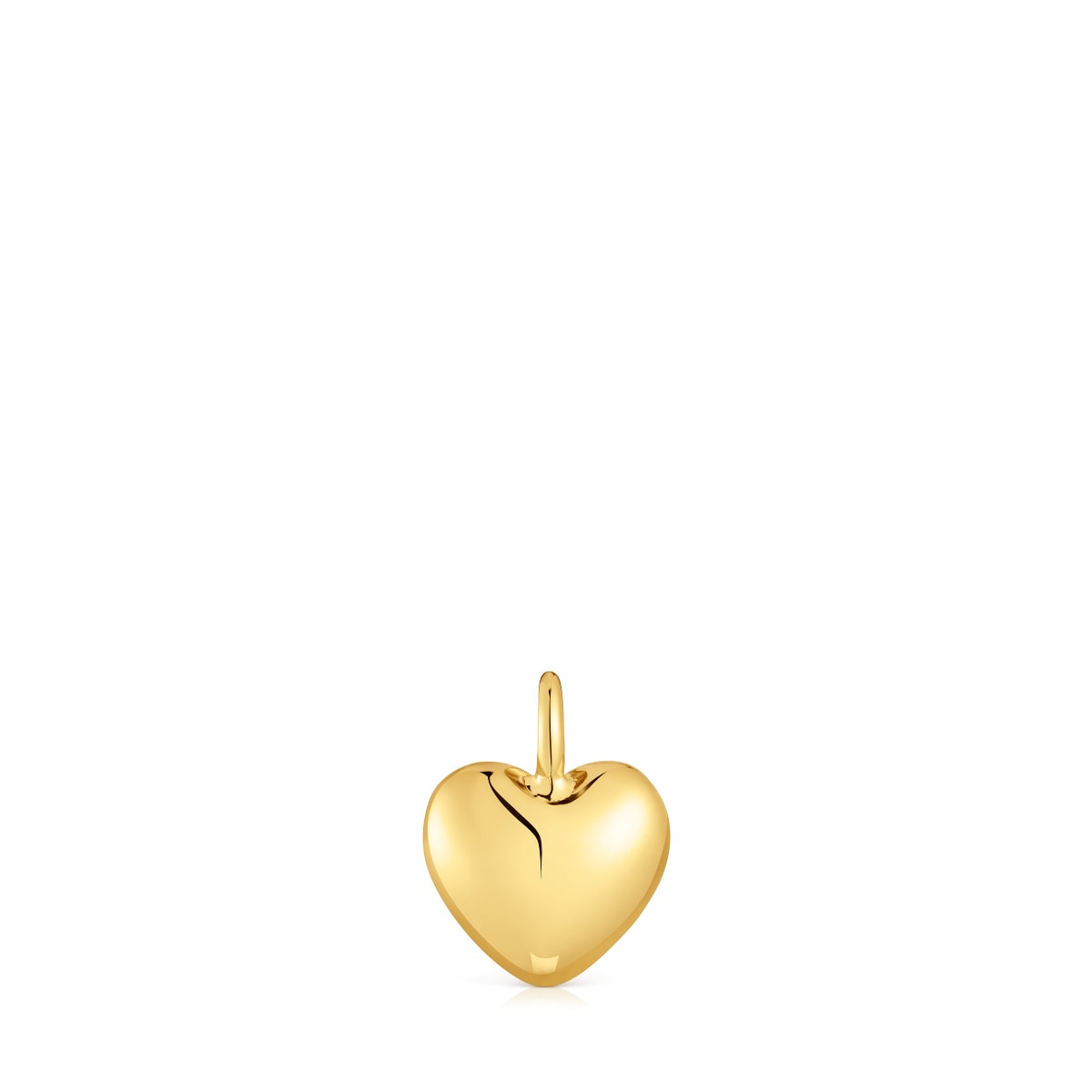 Small gold heart Pendant My Other Half