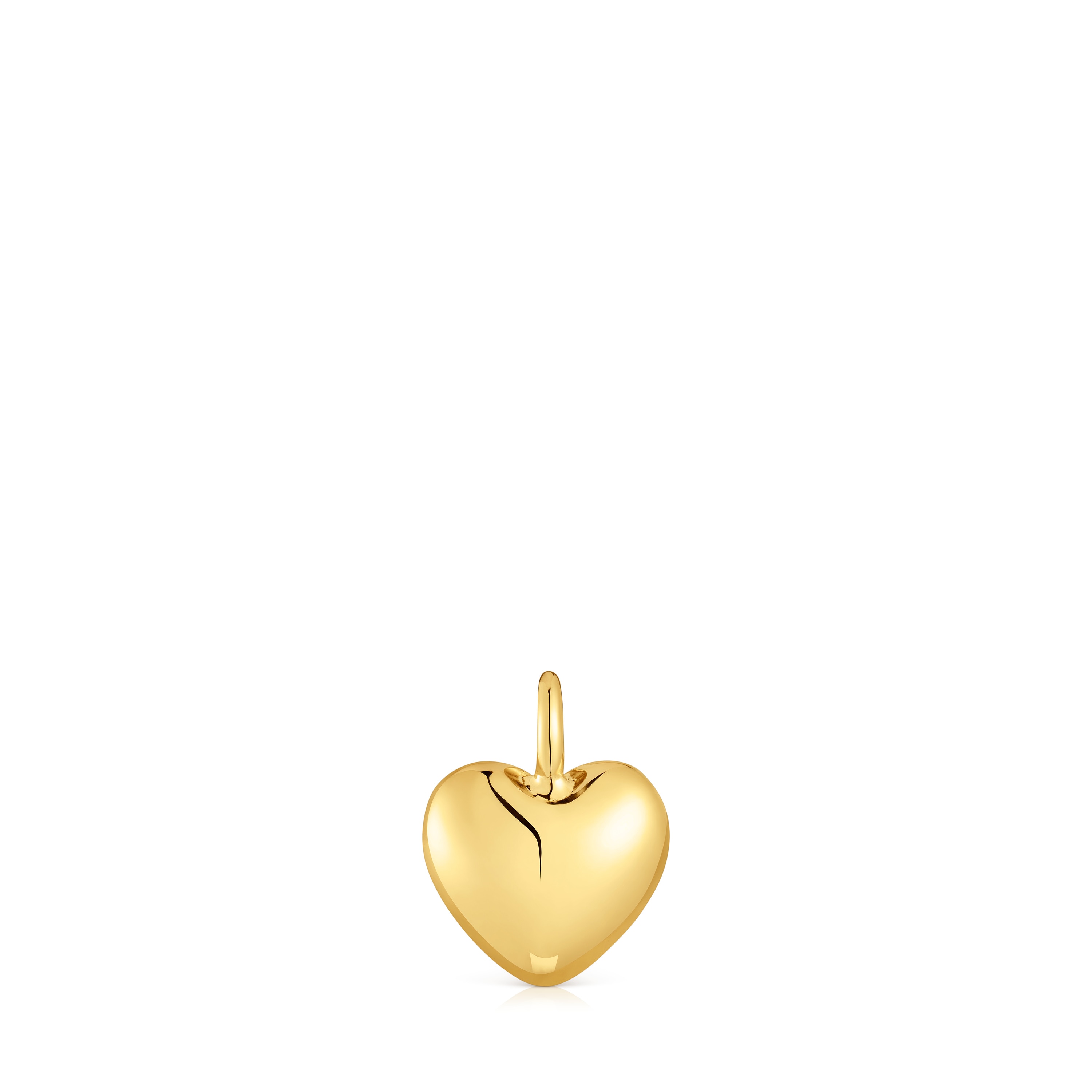 Small gold heart Pendant My Other Half