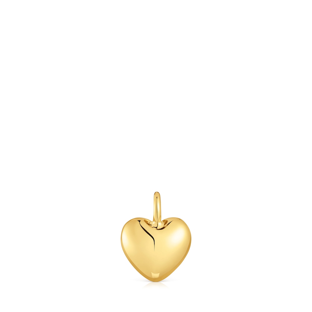 Small gold heart Pendant My Other Half