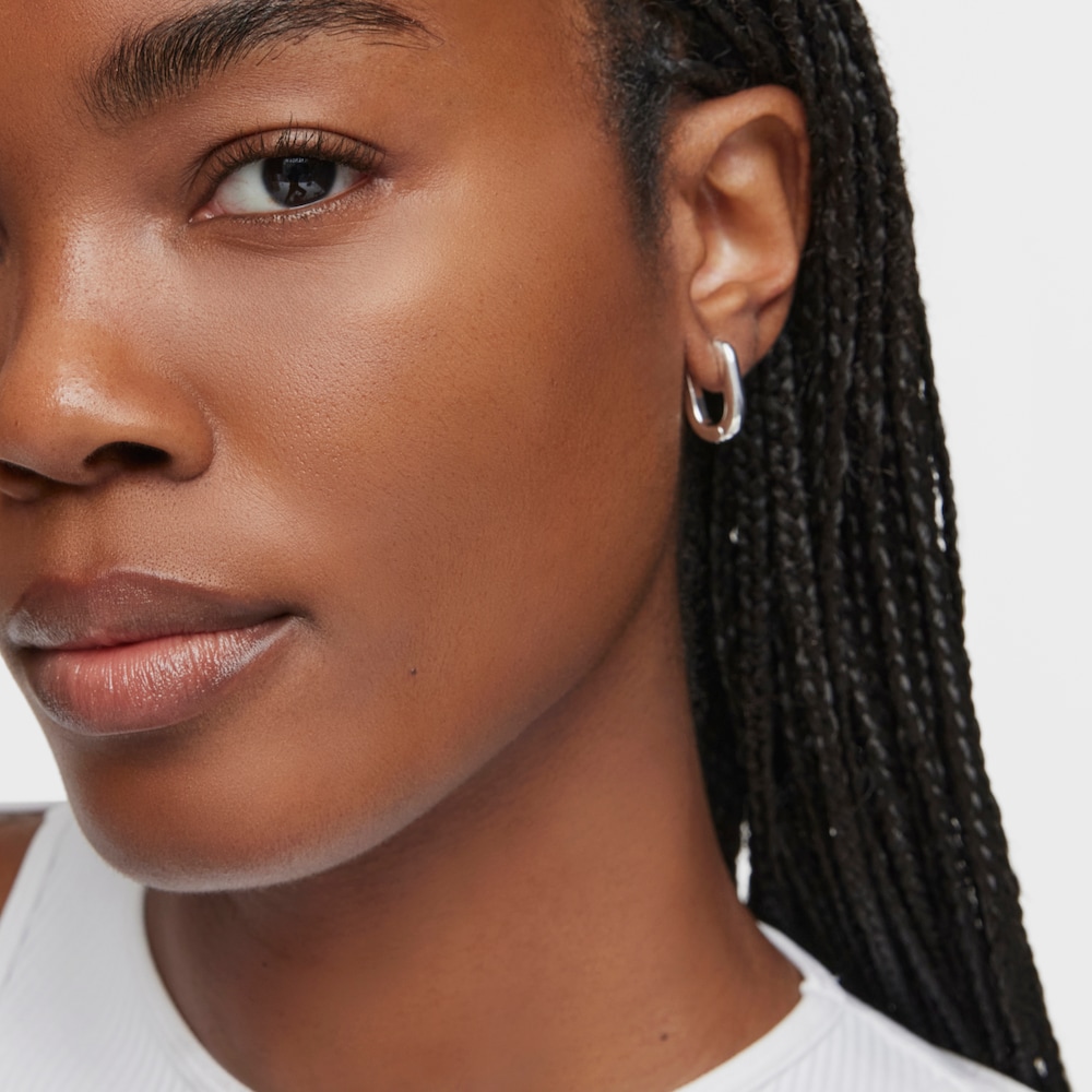 Orecchini a cerchietto in argento di 18,2&nbsp;mm TOUS Basics