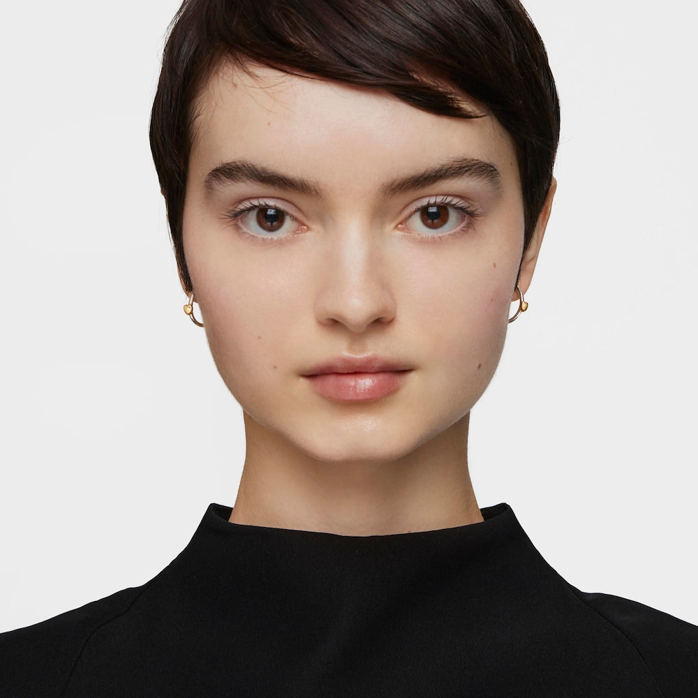 Aros aro coraz&oacute;n bicolor My Other Half