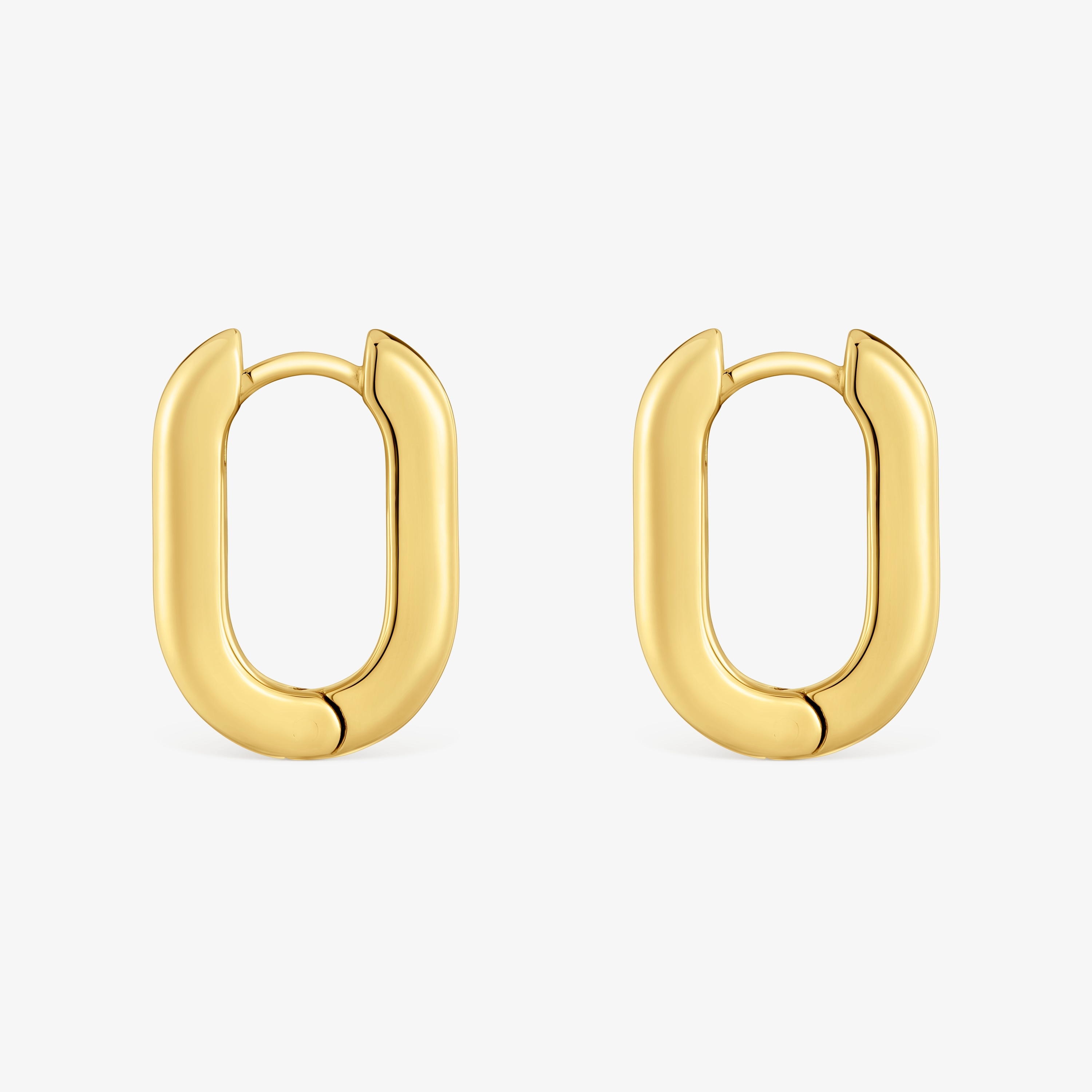 Short  mm Hoop earrings with 18K gold vermeil TOUS Basics