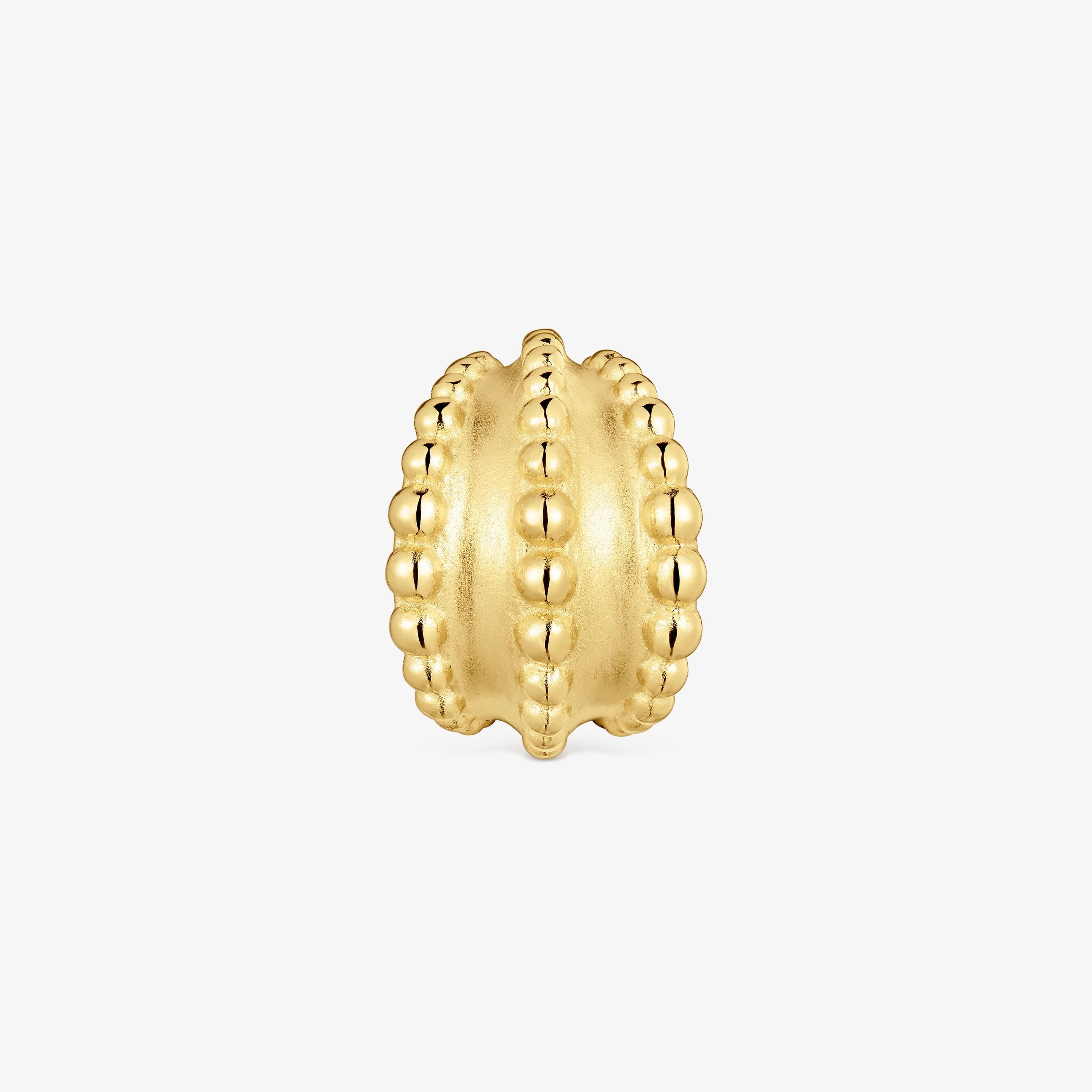 Earcuff with 18K gold vermeil TOUS Grain