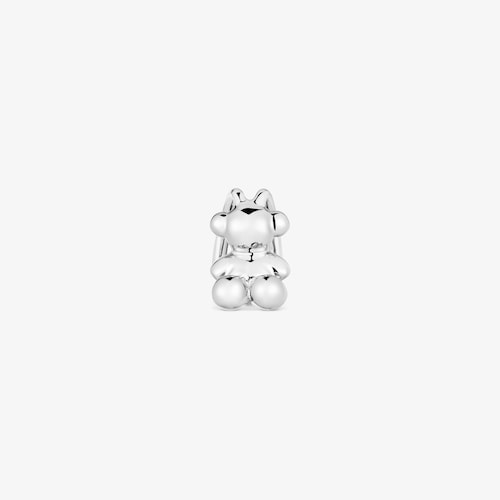 Silver bear Earcuff Bold Bear