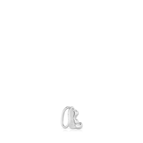 Silver bear Earcuff Bold Bear