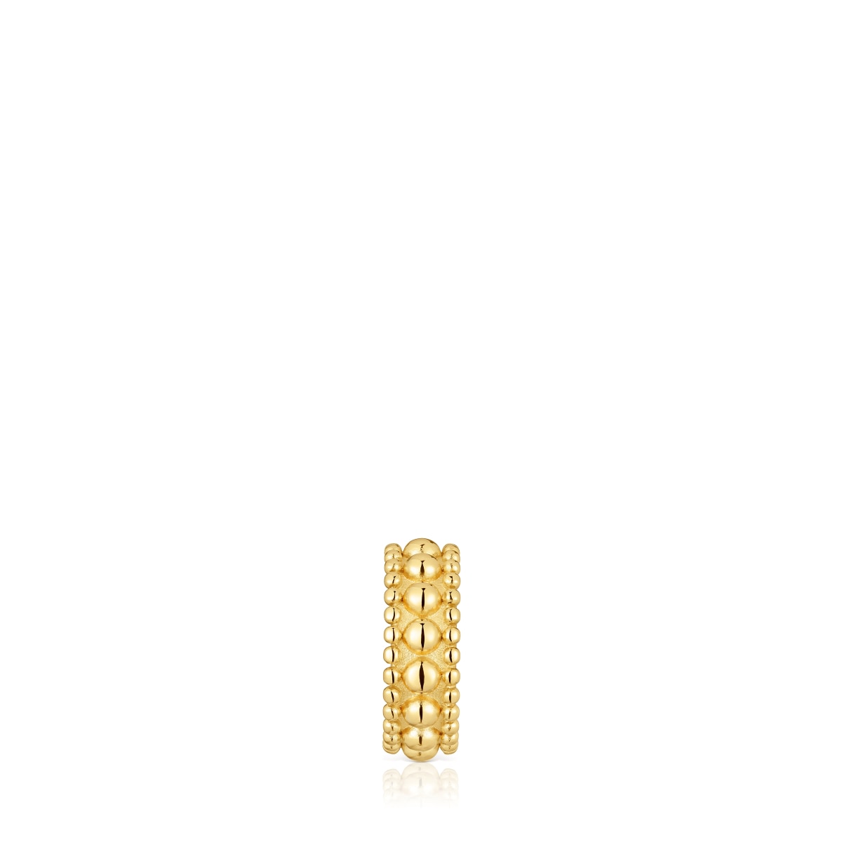 Earcuff triple con baño de oro de 18 kt sobre plata Gloss