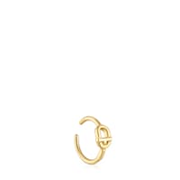 Earcuff con baño de oro 18 kt sobre plata TOUS MANIFESTO